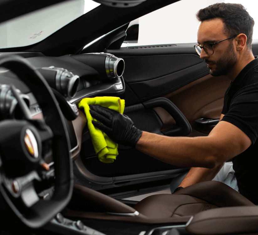 ferrari interior