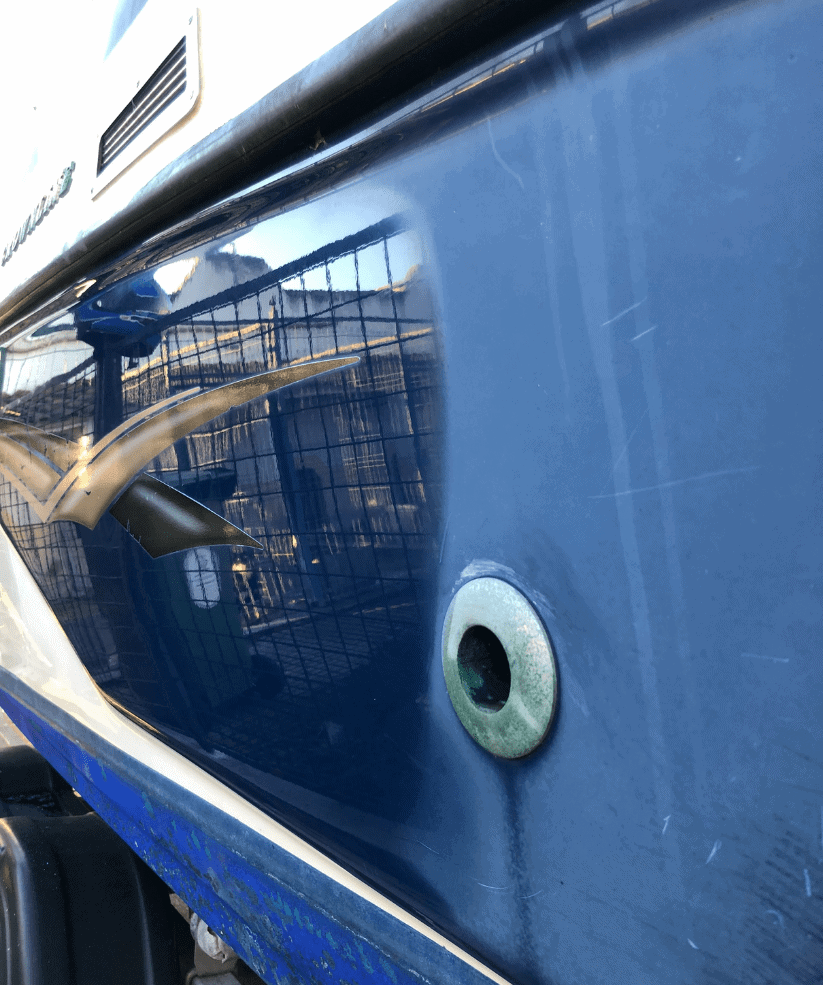 detalhe barcos polimento